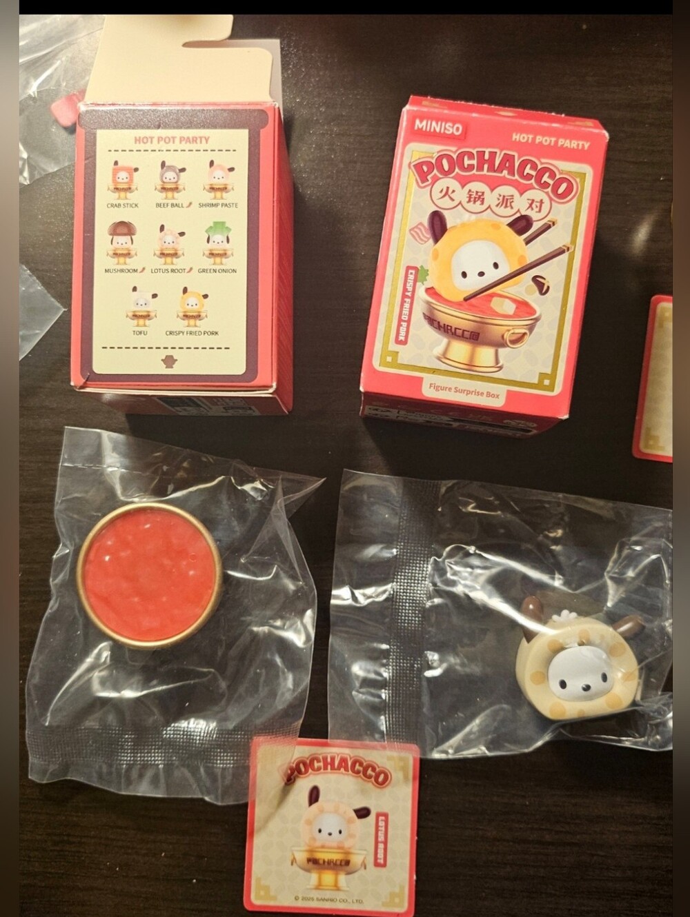 Pochacco Hot Pot Party from Miniso-Lotus Root